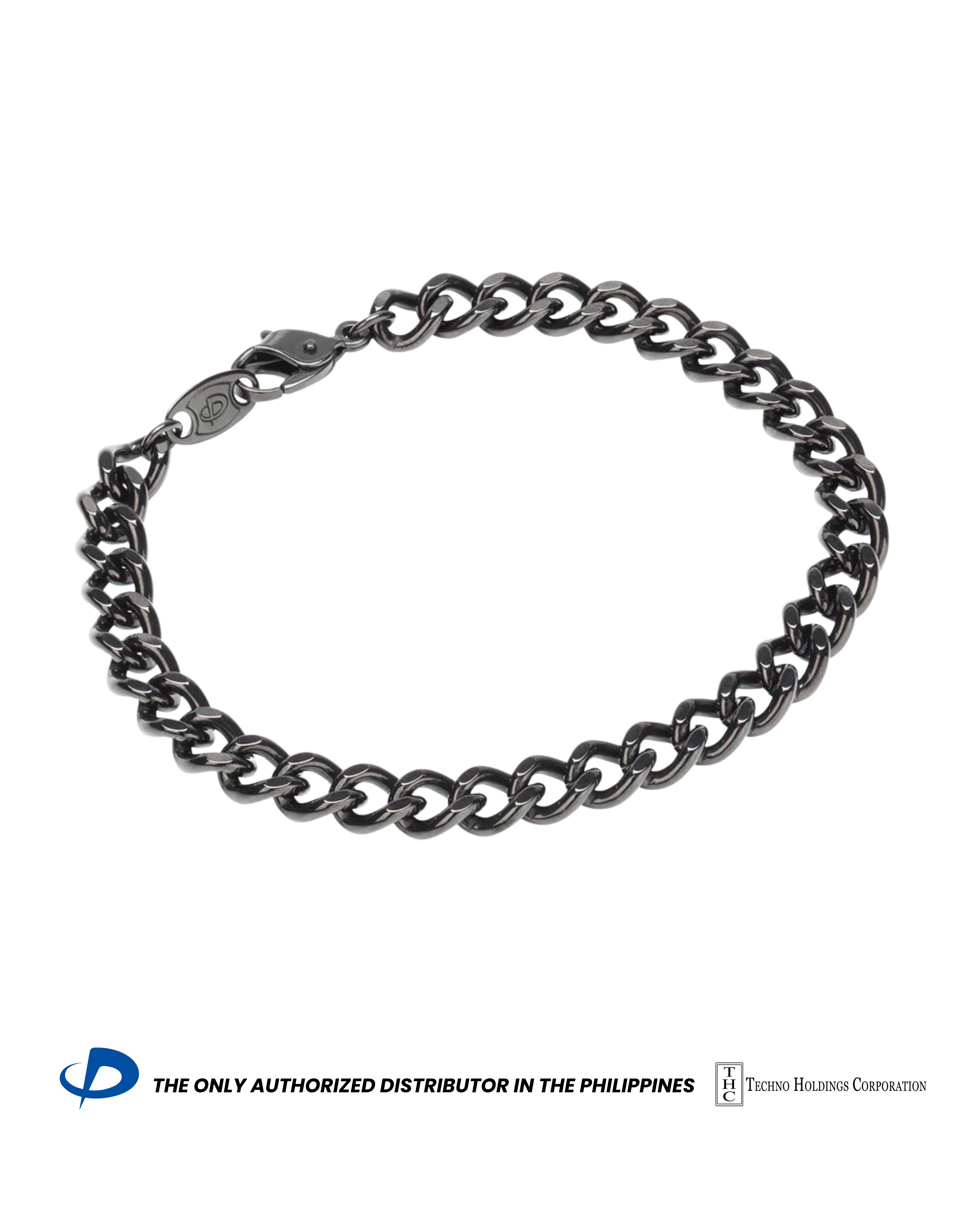 CARBONIZED TITANIUM BRACELET