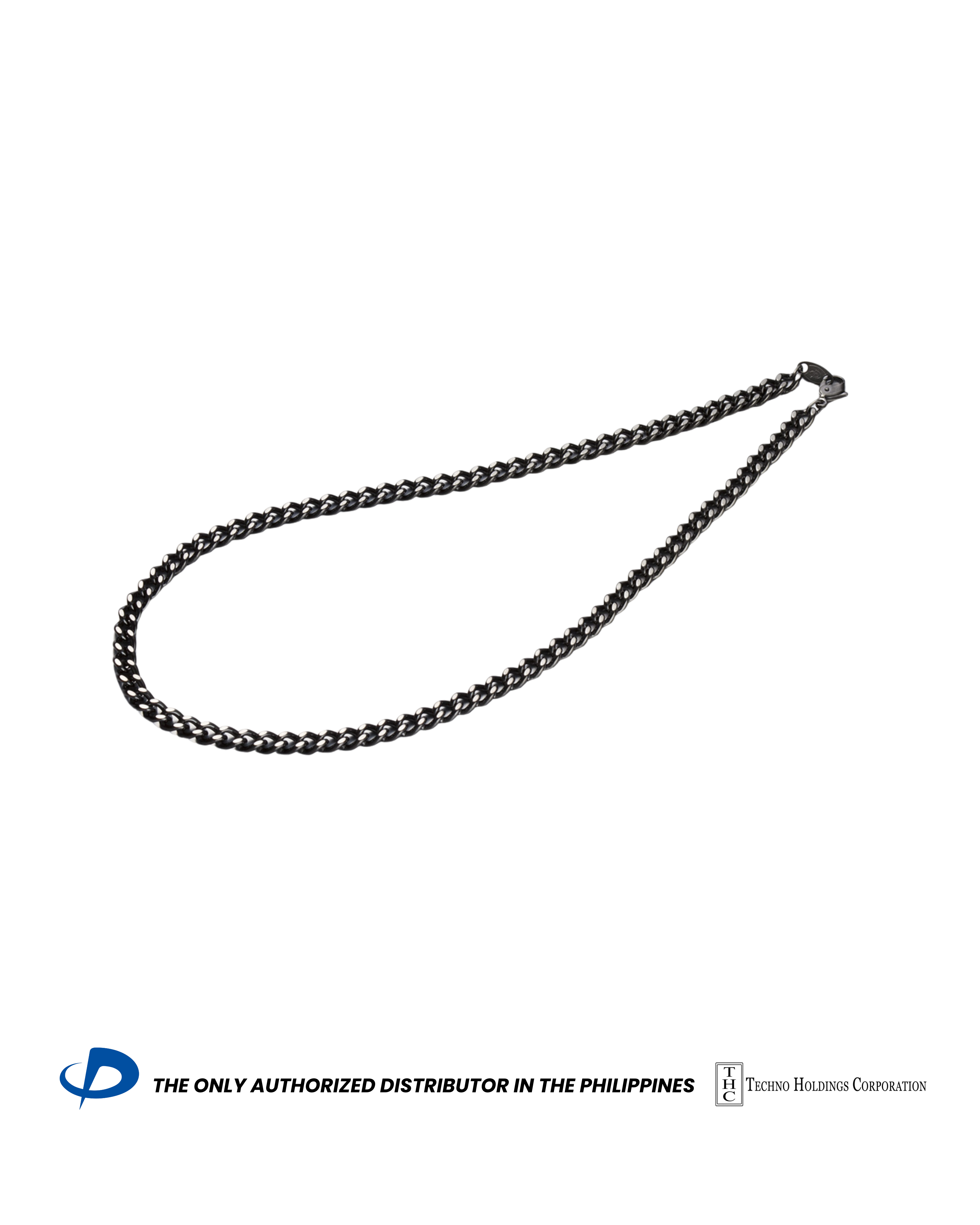 CARBONZED CHAIN NECKLACE